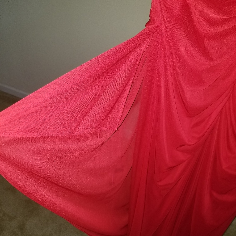 Red Cocktail Dress - Picture 5 of 6